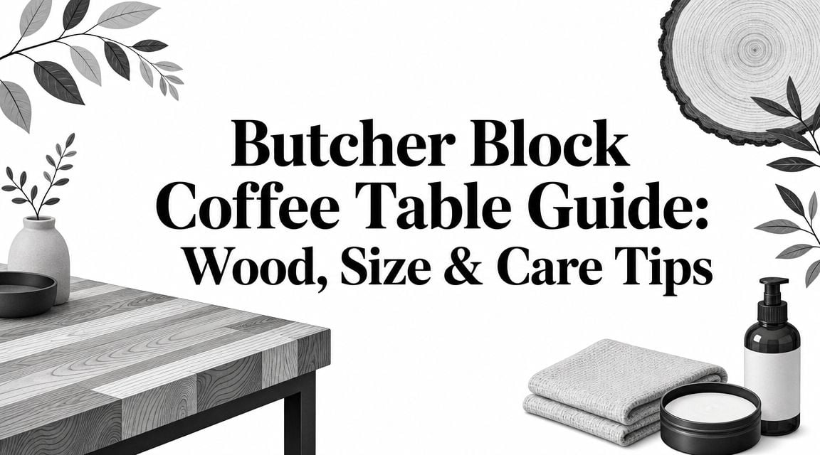 Butcher Block Coffee Table Guide