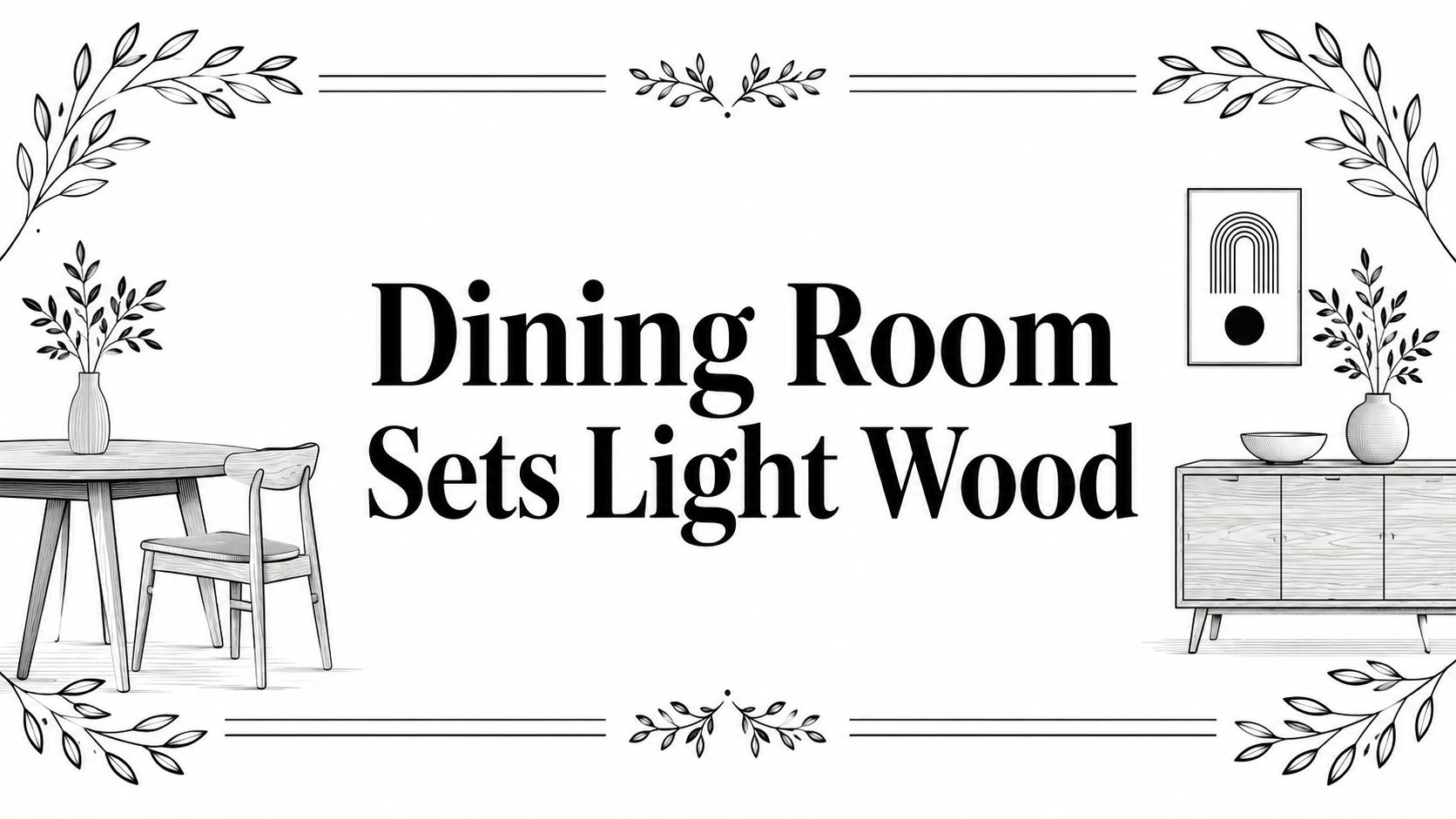 Dining Room Sets Light Wood Dining Furniture