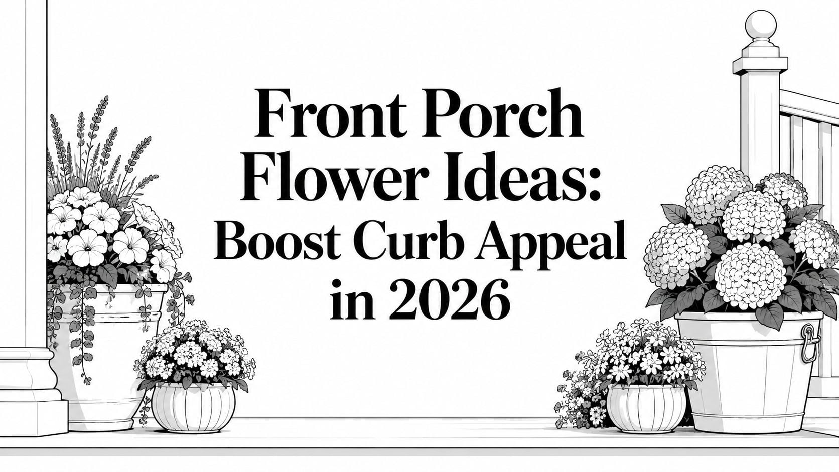 Front Porch Flower Ideas Flower Pots