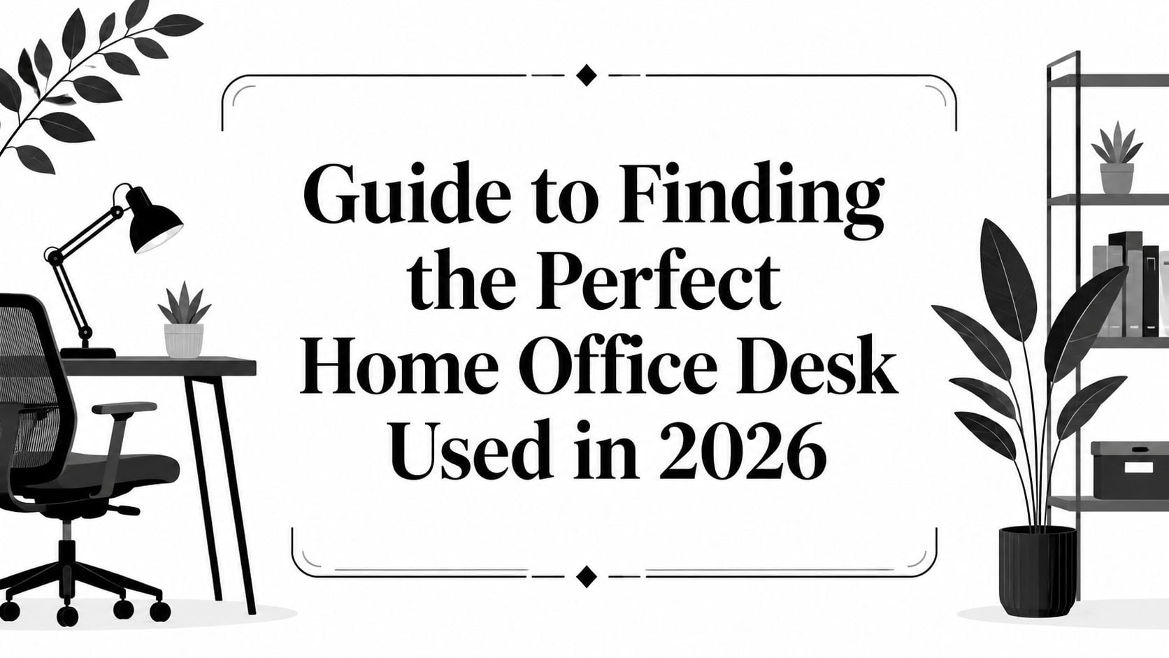 Home Office Desk Used Office Setup