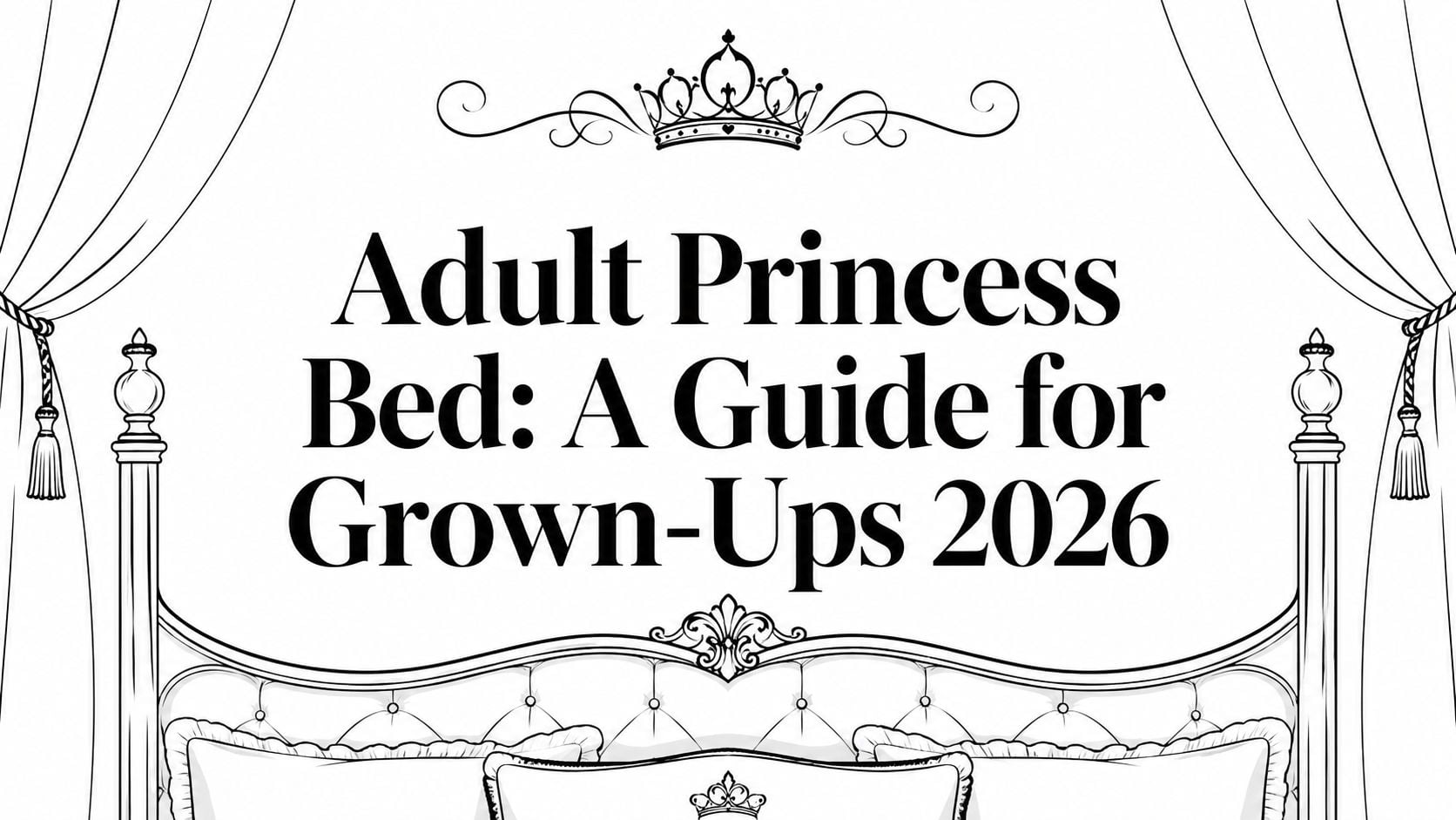 Adult Princess Bed Four Poster Bed
