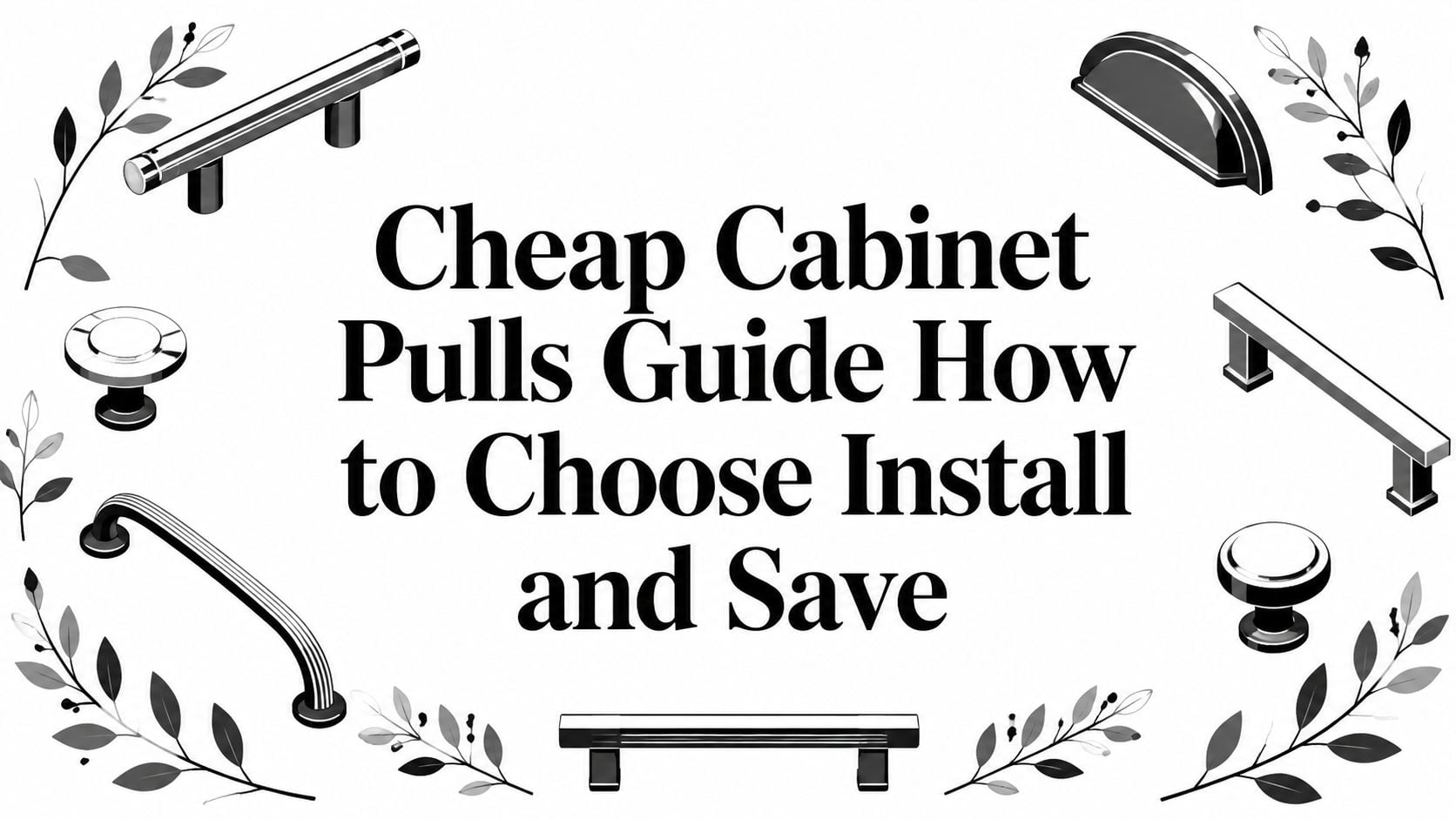Cheap Cabinet Pulls Hardware Guide