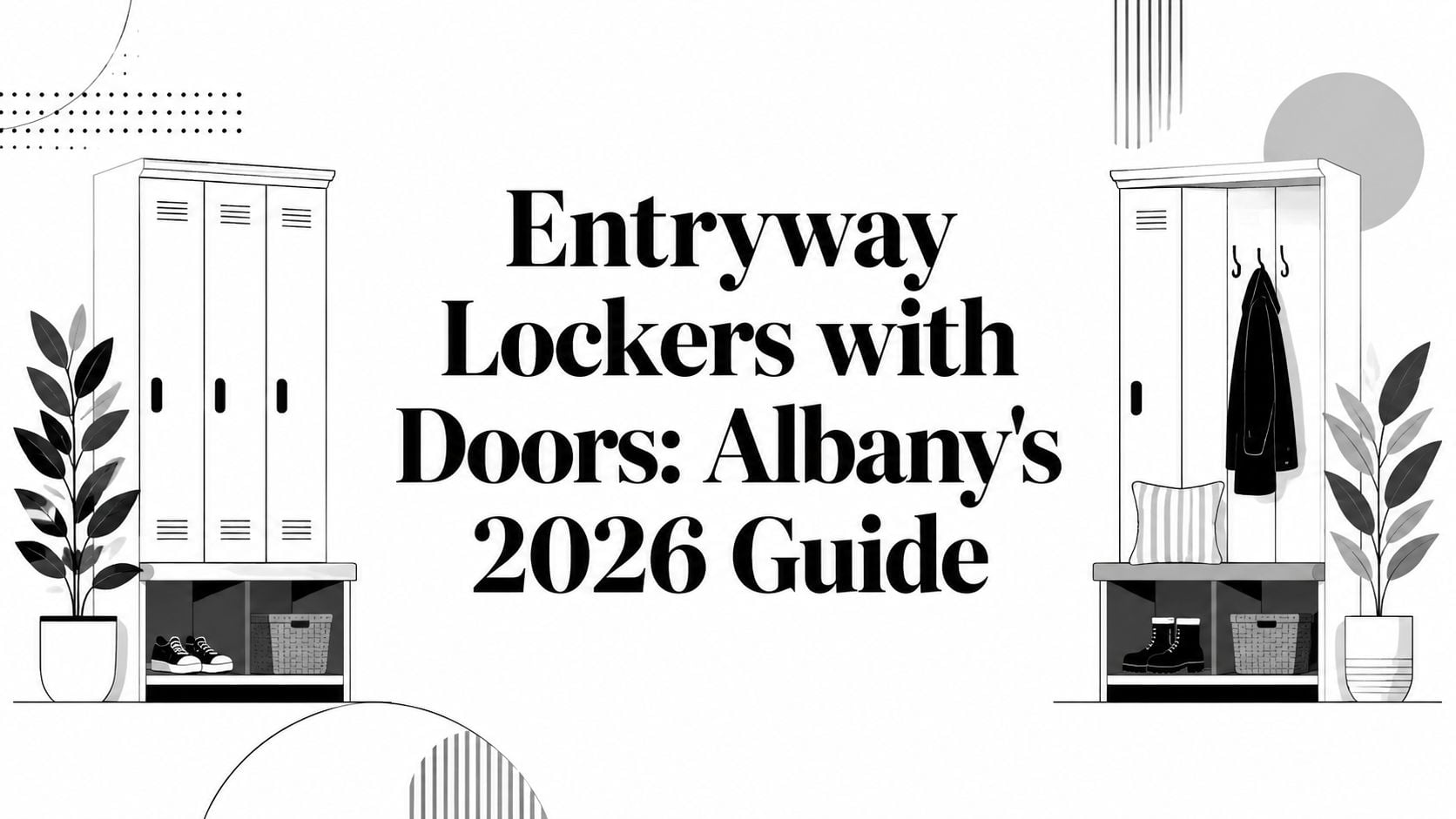 Entryway Lockers With Doors Storage Lockers
