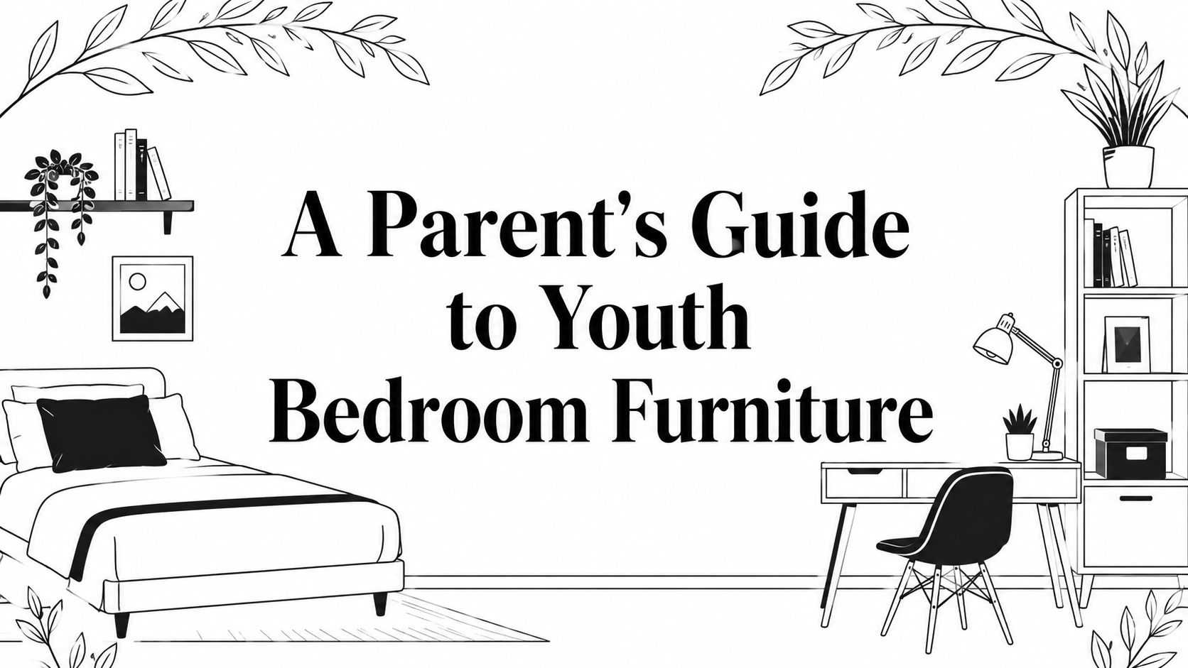 Youth Bedroom Furniture Bedroom Illustration