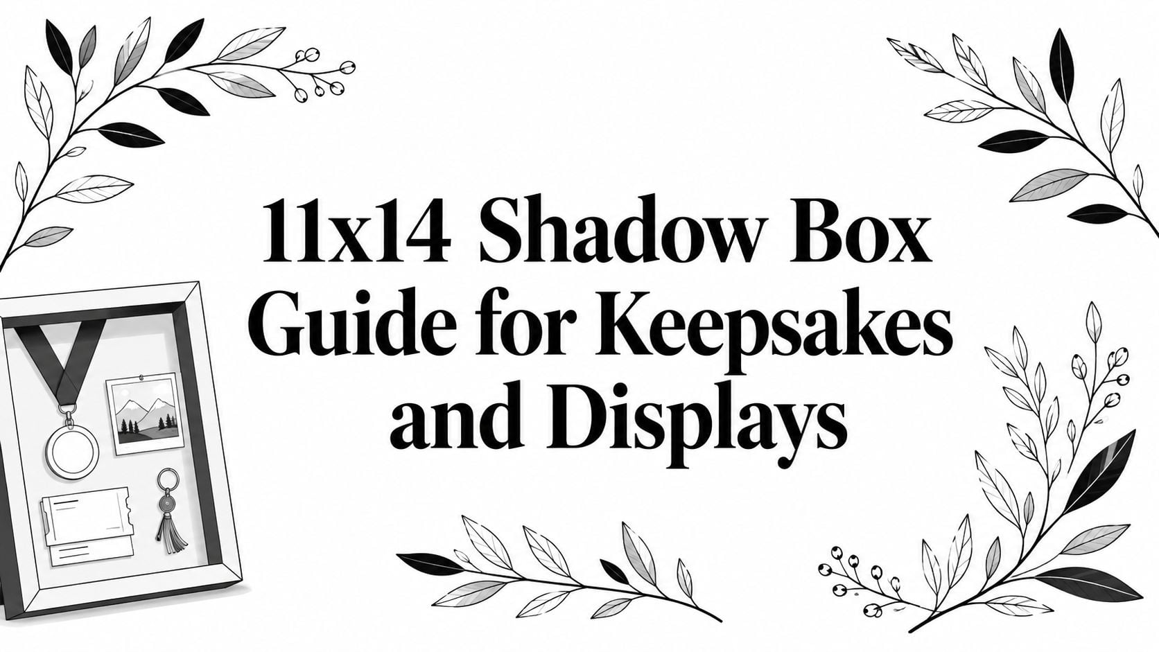 11x14 Shadow Box Display Guide