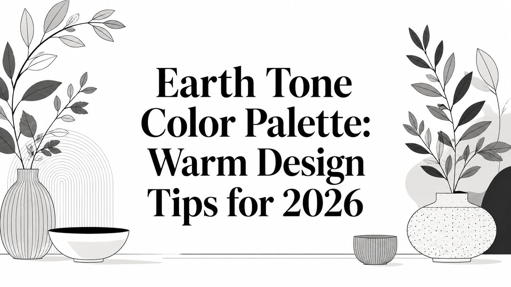 Earth Tone Color Palette Minimalist Design