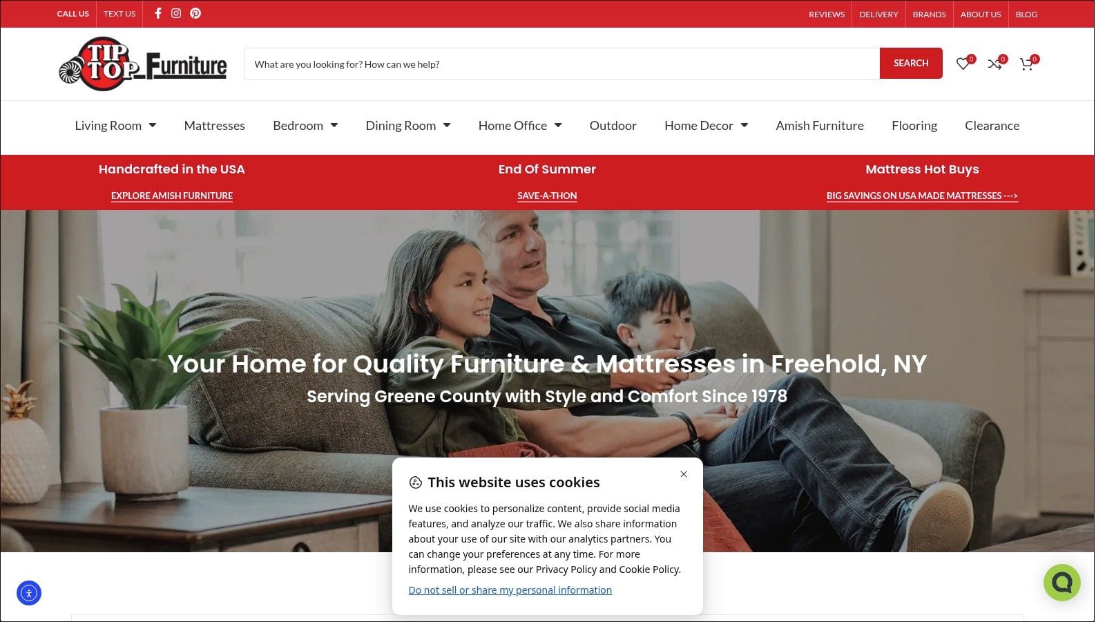Screenshot from https://tiptopfurniture.com